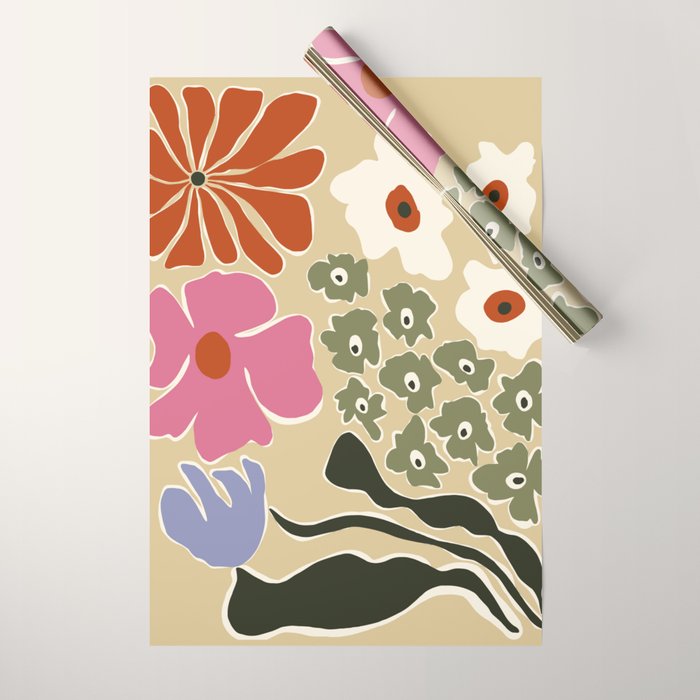 Fragile botanic  Wrapping Paper Gallery Image 1