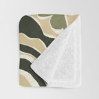 Fragile botanic  Throw Blanket Gallery Image 3