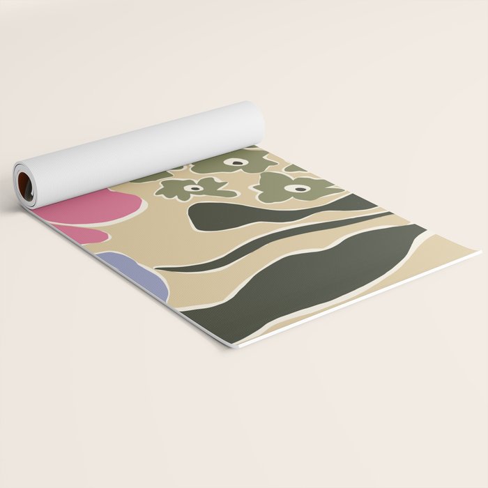 Fragile botanic  Yoga Mat Gallery Image 2
