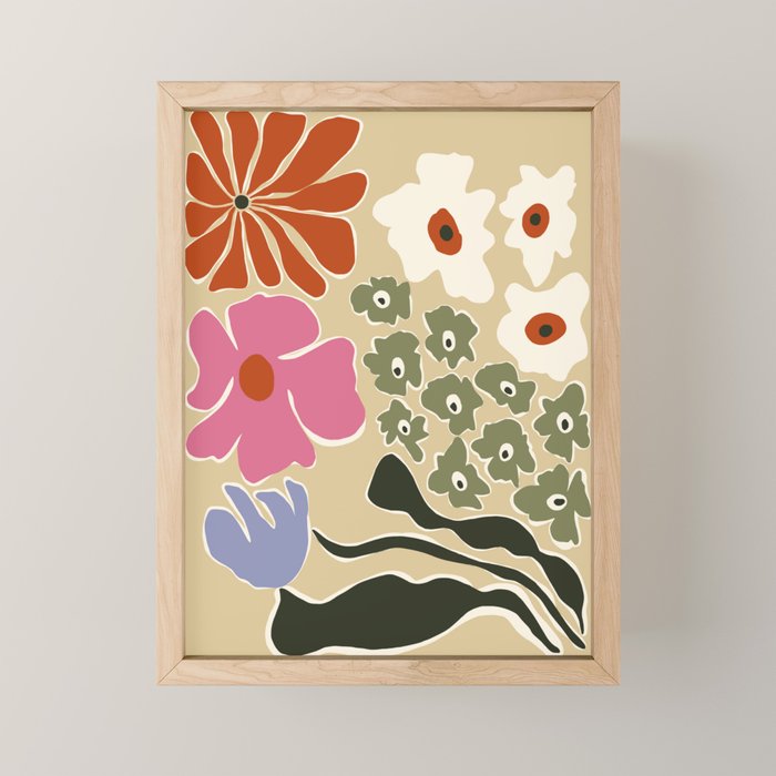 Fragile botanic  Mini Art Print Gallery Image 1