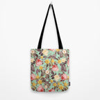 Classic Floral Pattern Tote Bag Gallery Image 2