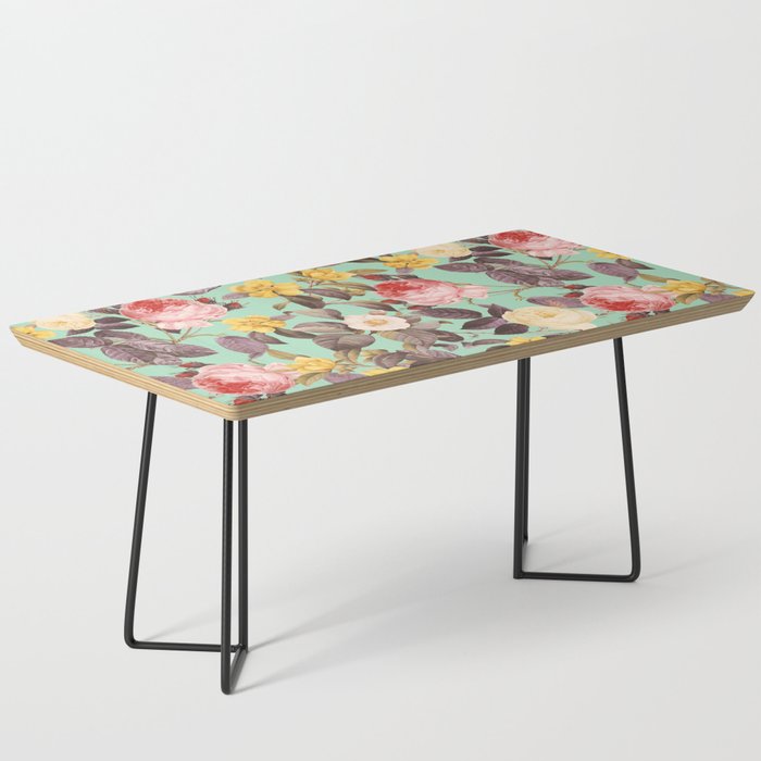 Classic Floral Pattern Coffee Table Gallery Image 1