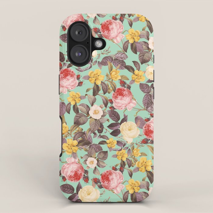 Classic Floral Pattern iPhone Case Gallery Image 1