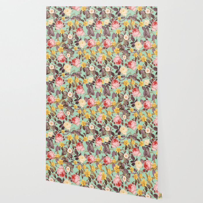 Classic Floral Pattern Wallpaper Gallery Image 2
