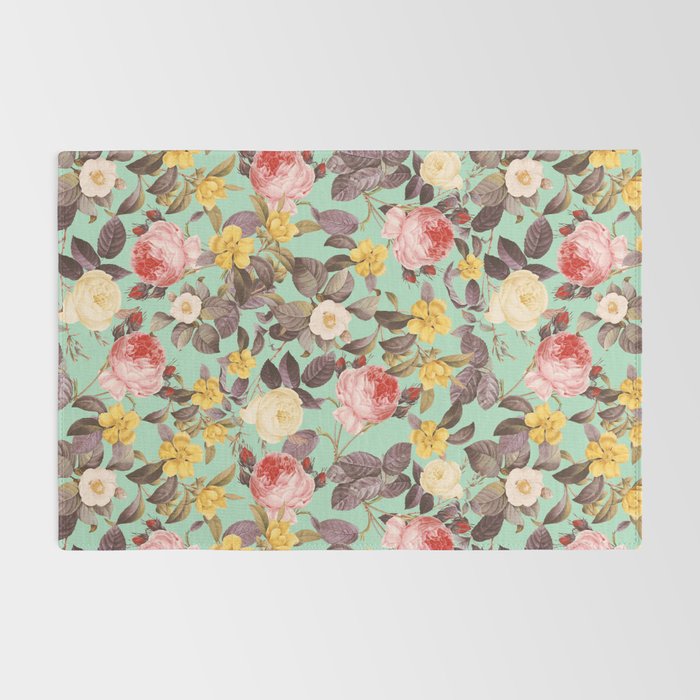 Classic Floral Pattern Rug Gallery Image 2