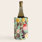 Classic Floral Pattern Wine Chiller Gallery Image 1