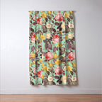 Classic Floral Pattern Window Curtain Gallery Image 3