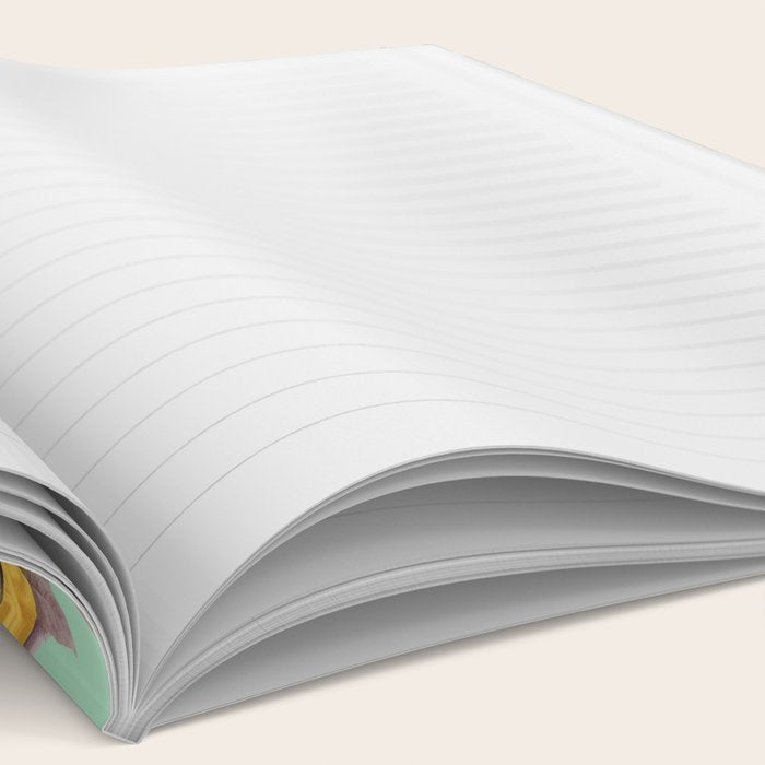 Classic Floral Pattern Notebook Gallery Image 2