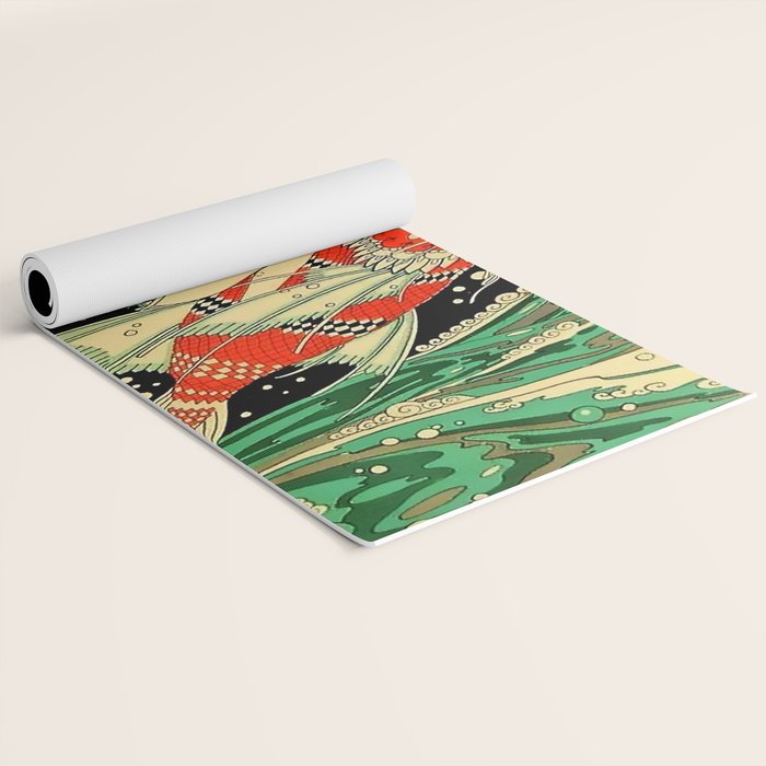âWaterâ Art Deco By J Carlos Yoga Mat Gallery Image 2