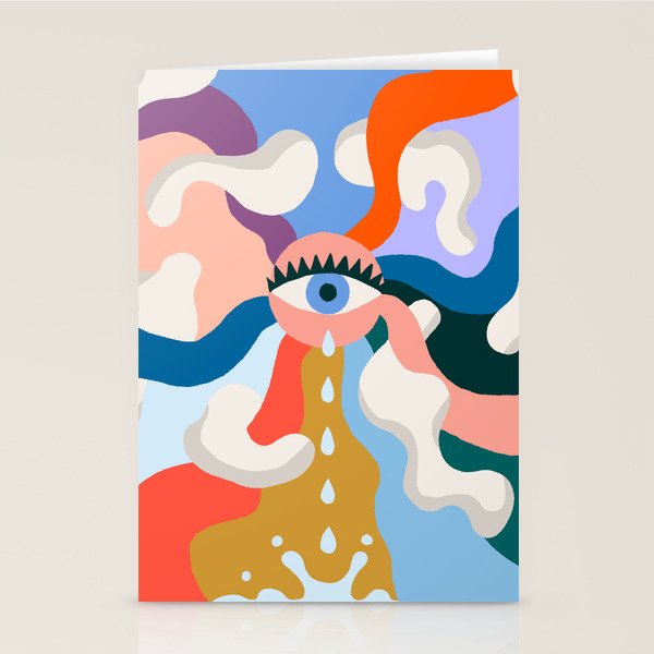 Joy Cry Stationery Card Gallery Image 2