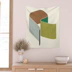 Shape008 Wall Tapestry Gallery Image 2