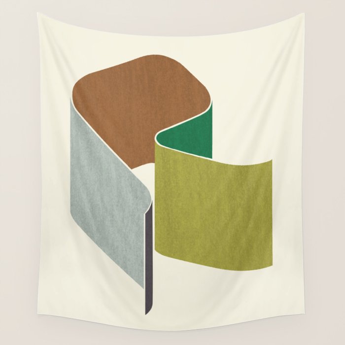 Shape008 Wall Tapestry Gallery Image 4