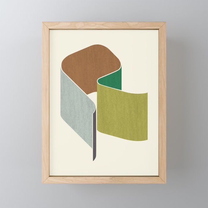 Shape008 Mini Art Print Gallery Image 1