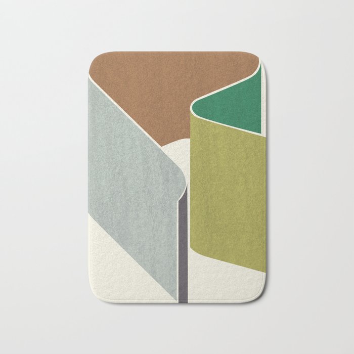Shape008 Bath Mat Gallery Image 1