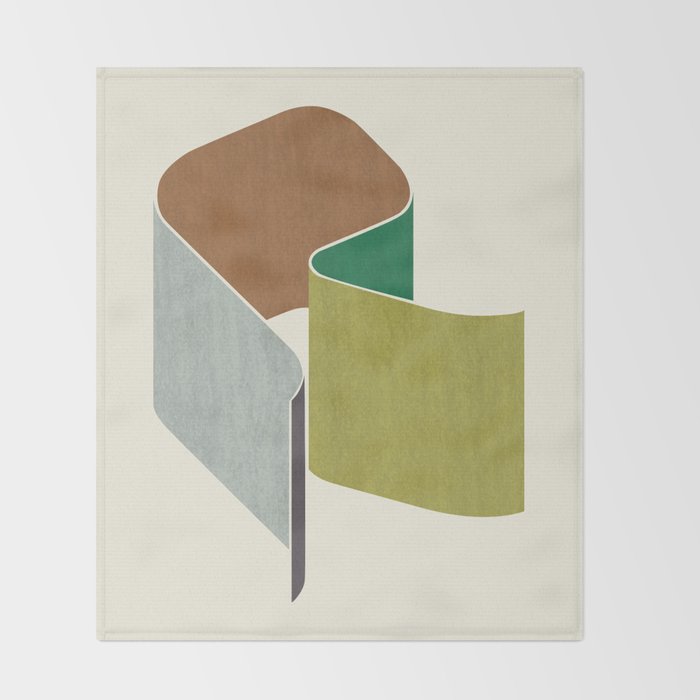 Shape008 Throw Blanket Gallery Image 2
