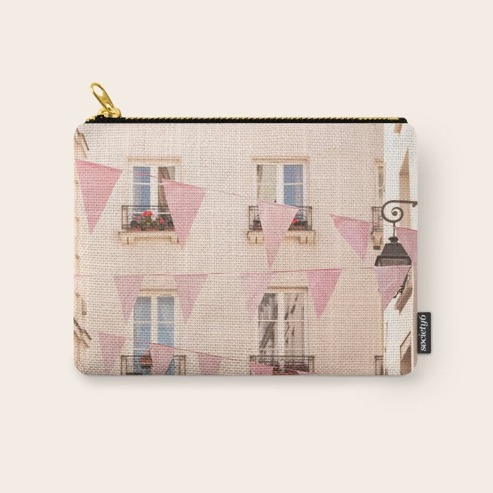 Pink Paris | Paris travel photography  Carry All Pouch Gallery Image 1