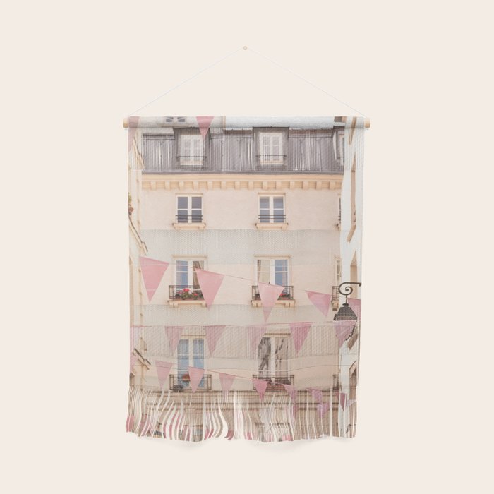 Pink Paris | Paris travel photography  Wall Hanging Gallery Image 1