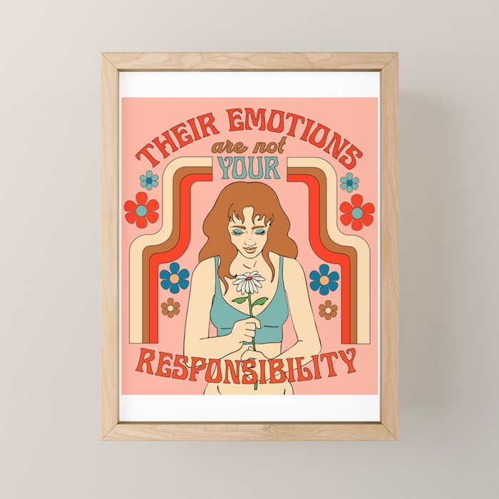 BOUNDARIES Mini Art Print