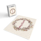 Merry Christmas Wreath Jigsaw Puzzle Gallery Image 2