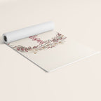 Merry Christmas Wreath Yoga Mat Gallery Image 2