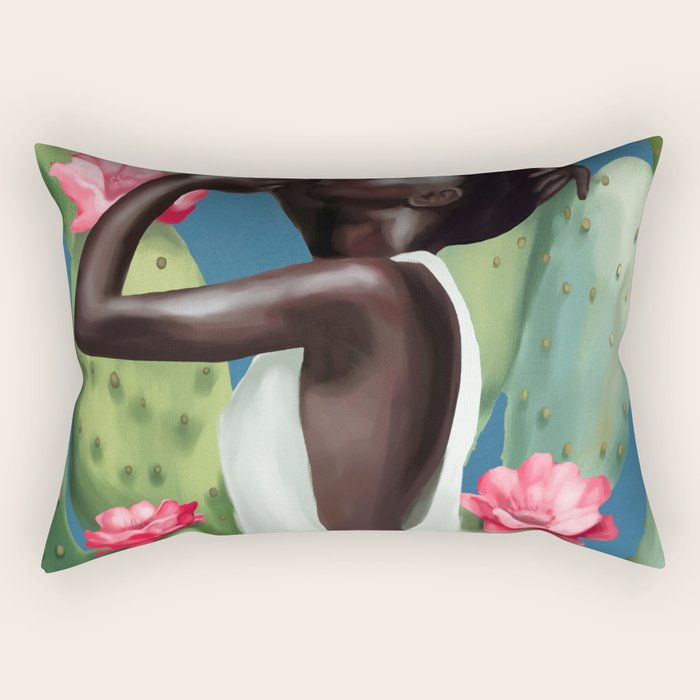 Thorns and Grace 3 Rectangular Pillow Gallery Image 2