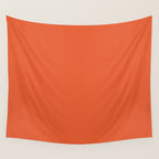 Burnt Orange Solid Wall Tapestry Gallery Image 4