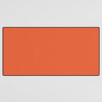 Burnt Orange Solid Desk Mat Gallery Image 3