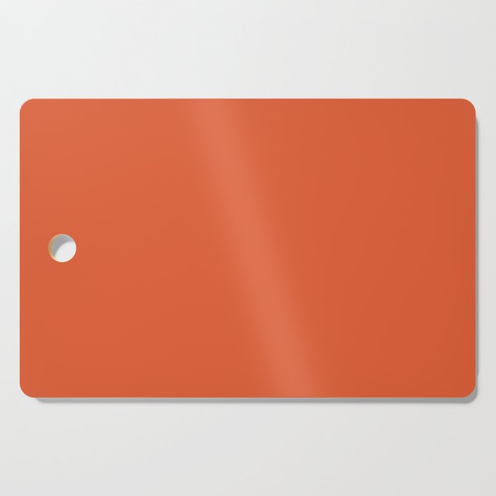 Burnt Orange Solid Cutting Board Gallery Image 1