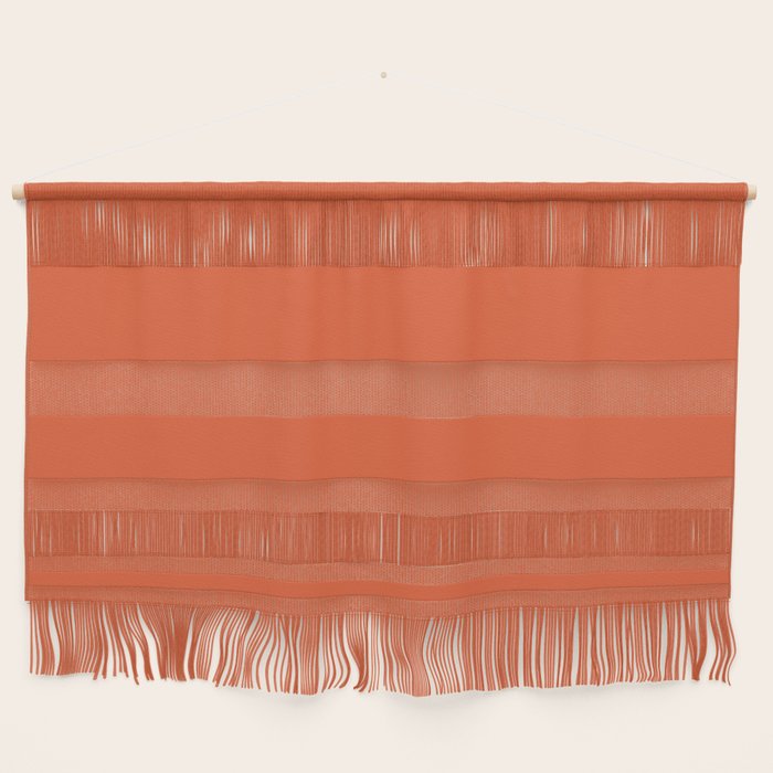 Burnt Orange Solid Wall Hanging Gallery Image 1