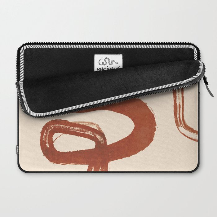 Abstract line art 128 Laptop Sleeve Gallery Image 2