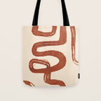 Abstract line art 128 Tote Bag Gallery Image 1