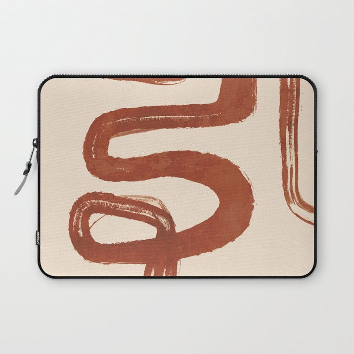 Abstract line art 128 Laptop Sleeve Gallery Image 1