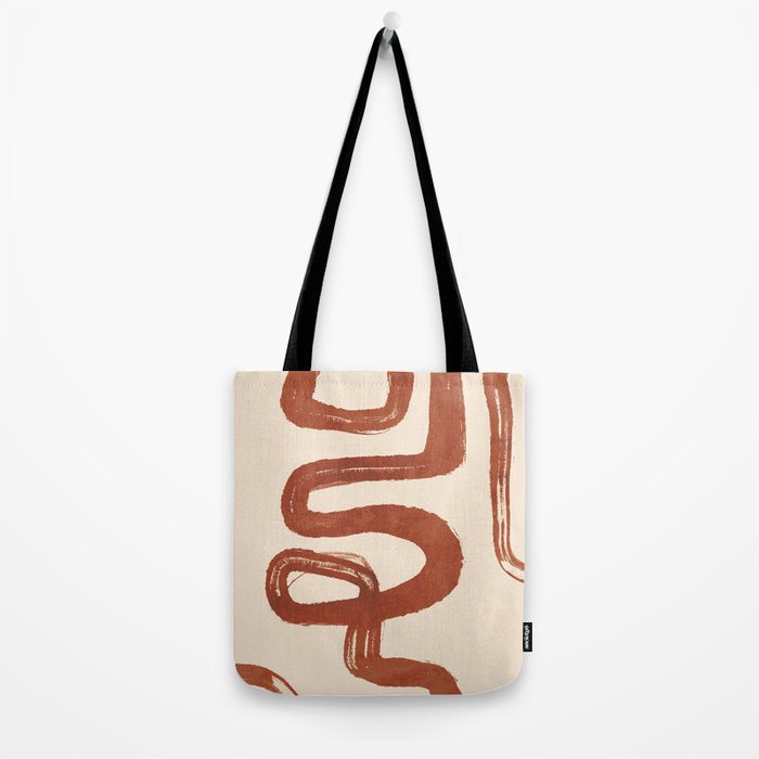 Abstract line art 128 Tote Bag Gallery Image 2