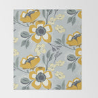 Boho Garden Throw Blanket Gallery Image 2