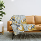 Boho Garden Throw Blanket Gallery Image 1