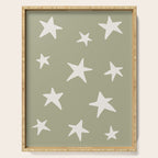 Stars Sage Green Serving Tray Gallery Image 1