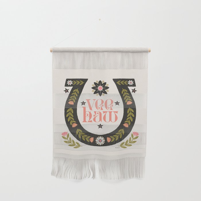 Yee Haw Horseshoe Wall Hanging Gallery Image 1