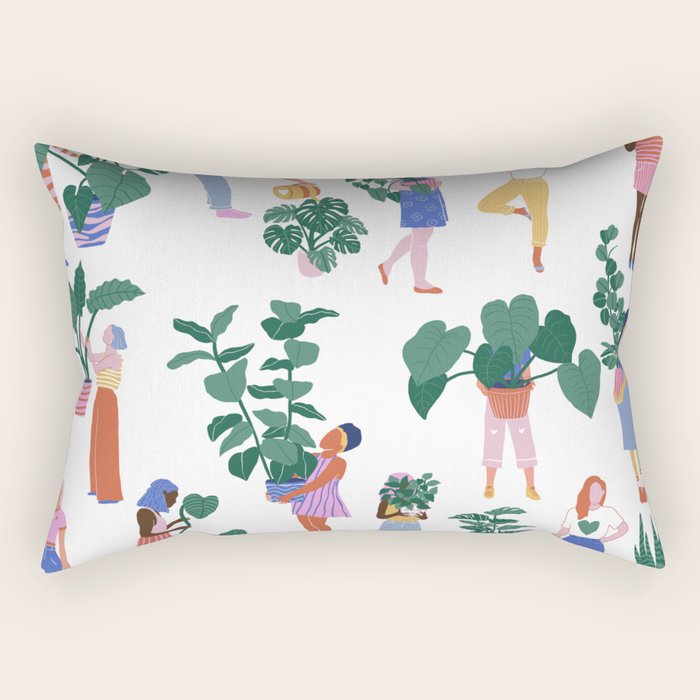 Plant Love Rectangular Pillow Gallery Image 2