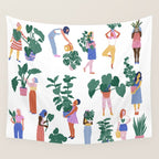 Plant Love Wall Tapestry Gallery Image 4