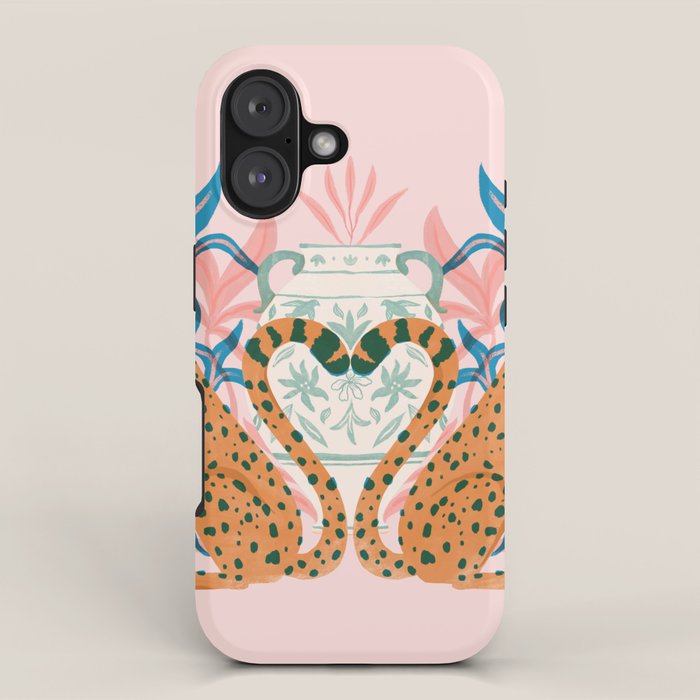 Cheetah Symmetry iPhone Case Gallery Image 1