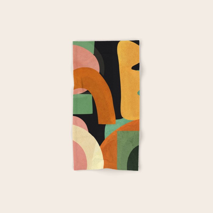 Minimal Modern Abstract 32 Bath Towel Gallery Image 1