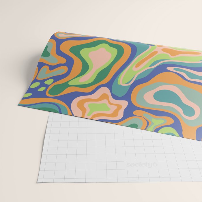 Splish splash green Wrapping Paper Gallery Image 2