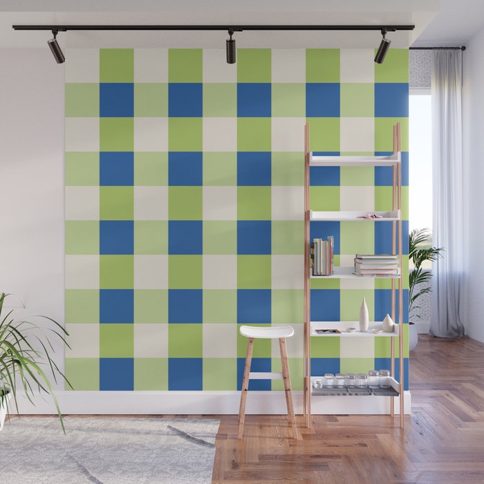Gingham II Wall Mural Gallery Image 1