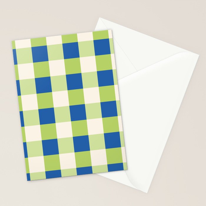 Gingham II Stationery Card Gallery Image 2