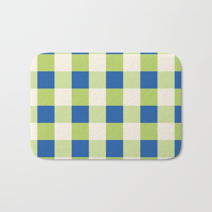 Gingham II Bath Mat Gallery Image 1