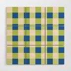 Gingham II Wood Wall Art Gallery Image 1