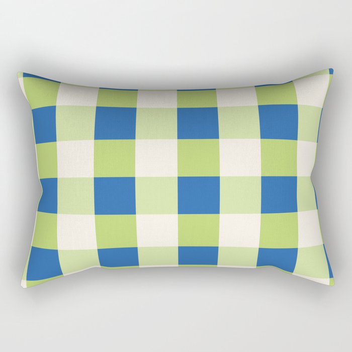 Gingham II Rectangular Pillow Gallery Image 2