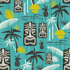 Island Tiki Aqua Coffee Mug Gallery Image 2