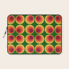 Retro Mod Circle Pattern 522 Laptop Sleeve Gallery Image 1