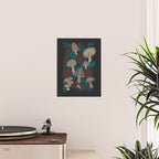 Moody Mushrooms and Pinecones Poster Gallery Image 2
